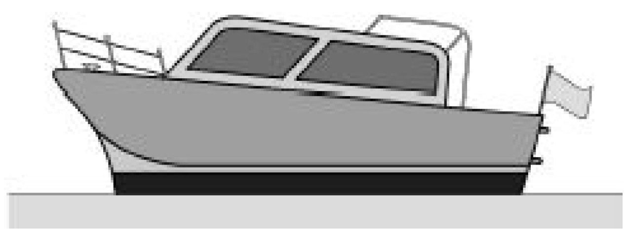 A boat floating on the sea